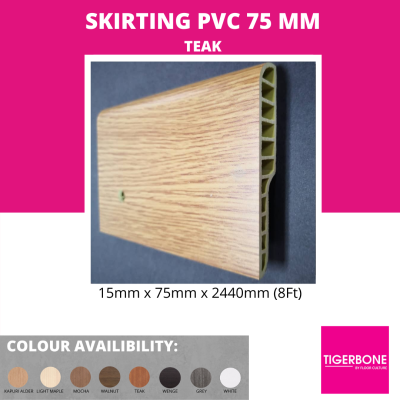 SKIRTING 75MM-TEAK