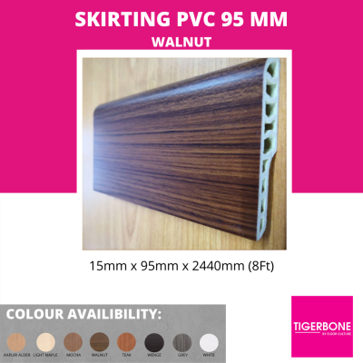 SKIRTING 95MM-WALNUT