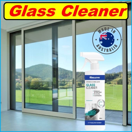 （玻璃清洁剂）Selleys Glass Cleaner Strong Cleaning Agent Mencuci Kaca