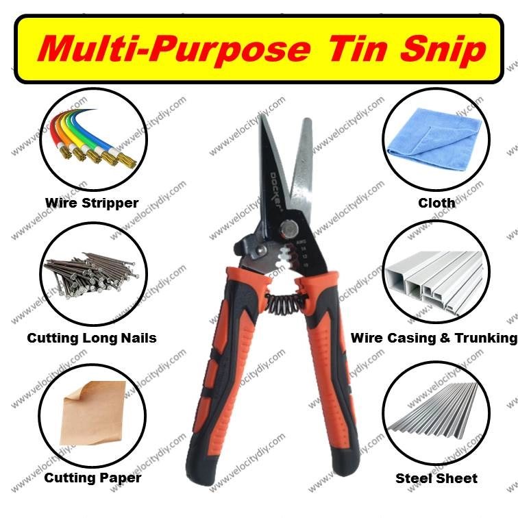 TIN SNIP-USA TYPE, tin snips, tin snip cutter