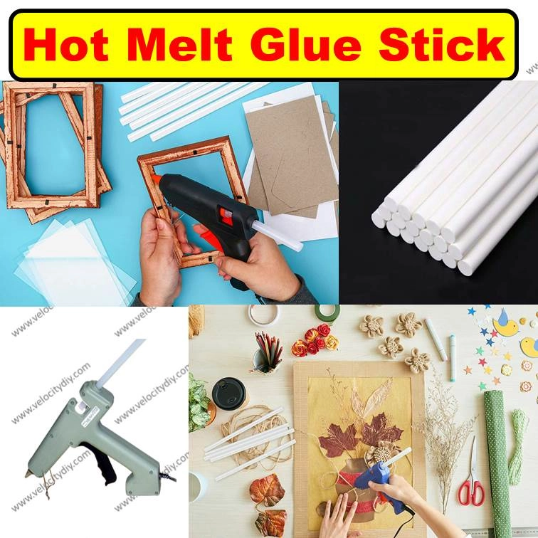 （热溶胶）Hot Melt Glue Stick Hot Glue 300mm 5 Pieces