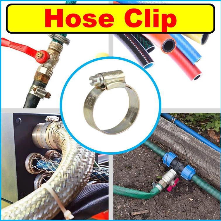 （喉夹）High Quality Hose Clips Hose Clamp Clip Paip