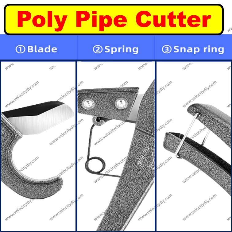 （管子剪刀）Poly Pipe Cutter Tube Cutter Pvc Pipe Cutter