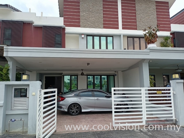 Tinted Film : Silver 20 Tinted Window Film @ Setia Alam Tinted Film Shah Alam, Selangor, Malaysia. Installation, Supplies, Supplier, Supply | Cool Vision Solar Film Specialist