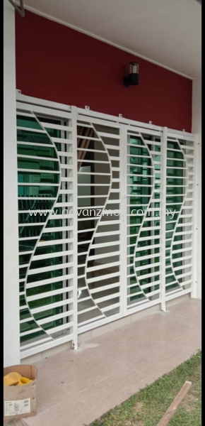 Mild Steel Grille With Powder Coated White  Mild Steel Grille Selangor, Malaysia, Kuala Lumpur (KL), Puchong Supplier, Supply, Supplies, Retailer | Advanz Mod Trading