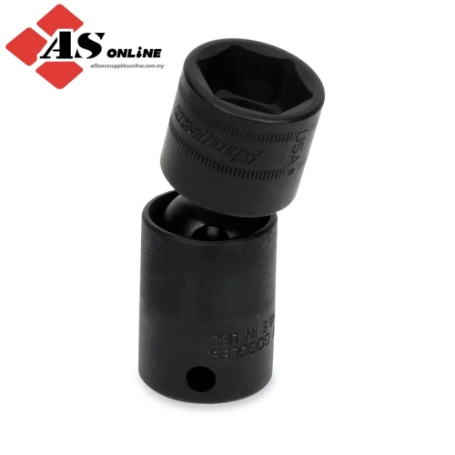 SNAP-ON 3/8" Drive 6-Point Metric 18 mm Flank Drive Shallow Swivel Impact Socket / Model: IPFM18C