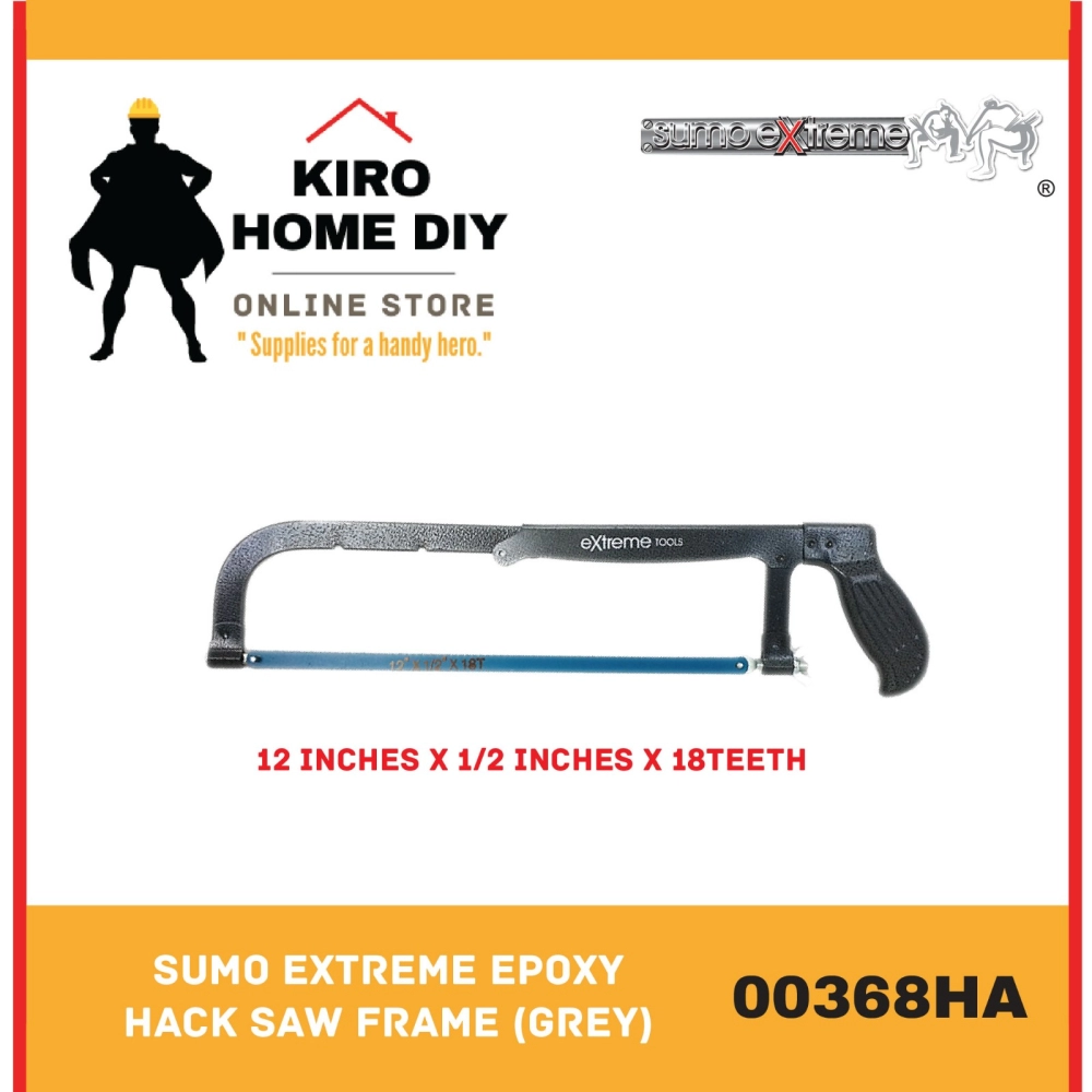 SUMO EXTREME Epoxy Hack Saw Frame (Grey) - 00368HA