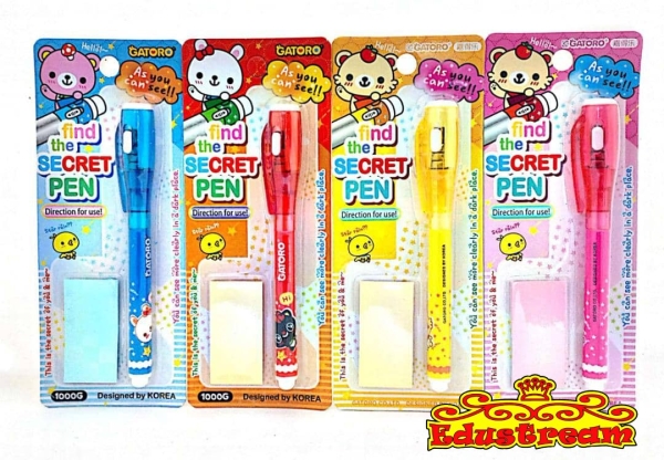 SECRET PEN SET 8608 Secret Pen Writing & Correction Stationery & Craft Johor Bahru (JB), Malaysia Supplier, Suppliers, Supply, Supplies | Edustream Sdn Bhd