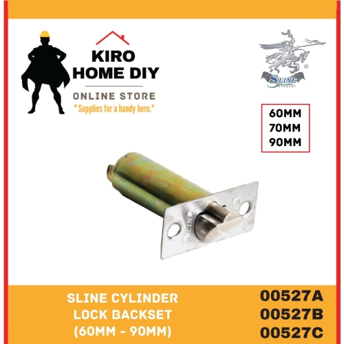 SLINE Cylinder Lock Backset (60mm - 90mm)- 00527A/ 00527B/ 00527C