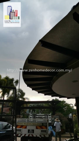 Polycarbonate Sheet.Dato Sri's House Renovation works Selangor, Malaysia, Kuala Lumpur (KL), Puchong, Shah Alam Supplier, Suppliers, Supply, Supplies | Zen Home Decor