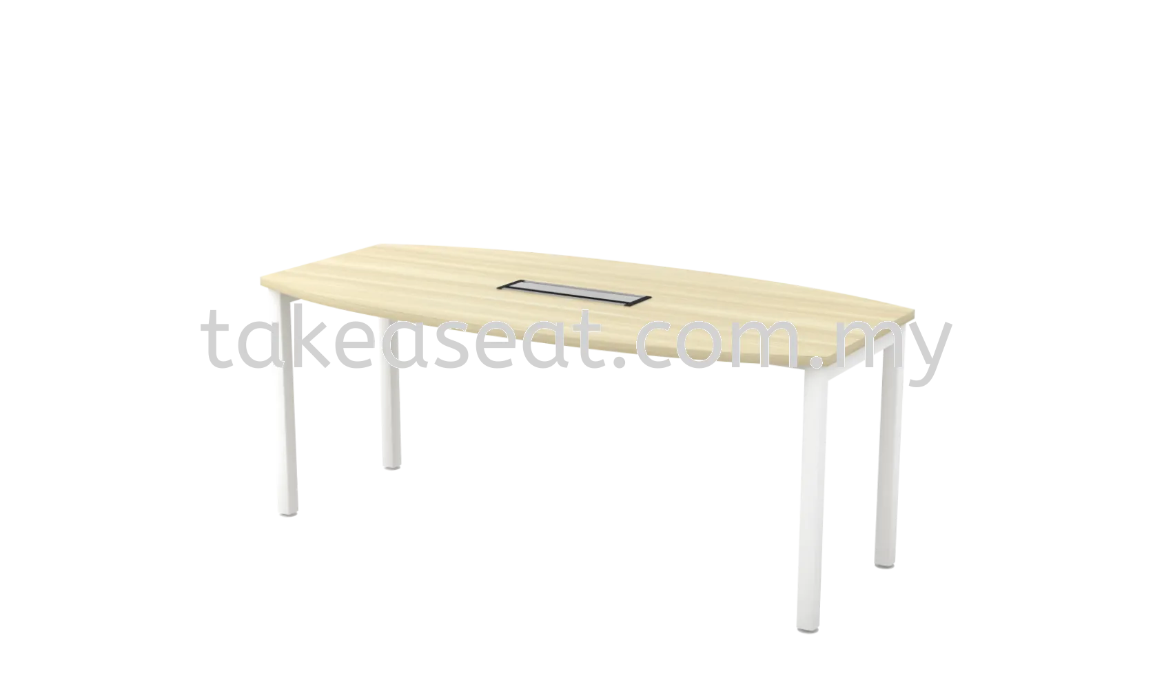 BOAT-SHAPE CONFERENCE TABLE