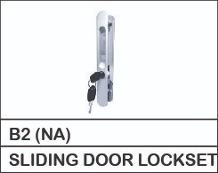  B2 (NA)  SLIDING DOOR LOCKSET SLIDING DOOR & WINDOW LOCK Aluskill Accessories Negeri Sembilan, Malaysia, Port Dickson Supplier, Manufacturer, Supply, Supplies | Aluskill (M) Sdn Bhd