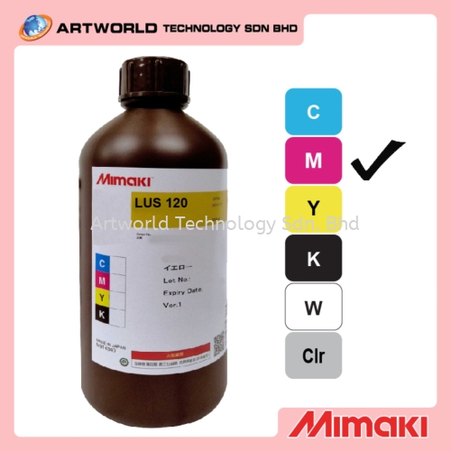 Mimaki LUS-120 Magenta UV Ink (1L)
