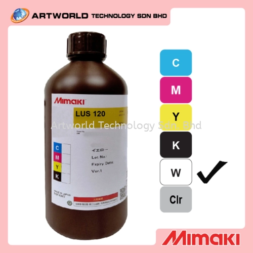 Mimaki LUS-120 White UV Ink (1L)