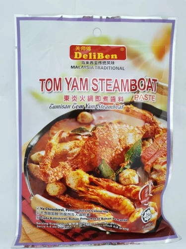 DELIBEN TOMYAM STEAMBOAT PASTE 200G