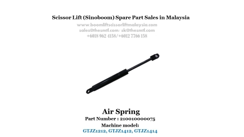 Scissor Lift Spare Part- Air Spring Part No : 210010000075