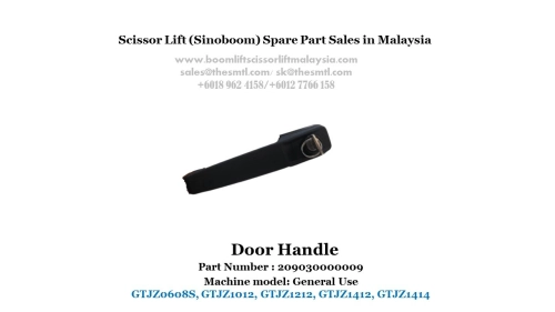 Scissor Lift Spare Part- Door Handle Part No. : 209030000009