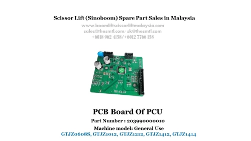 Scissor Lift Spare Part- PCB Board Of PCU Part No.: 203990000010