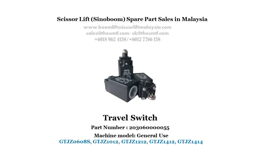 Scissor Lift Spare Part- Travel Switch Part No.: 203060000055