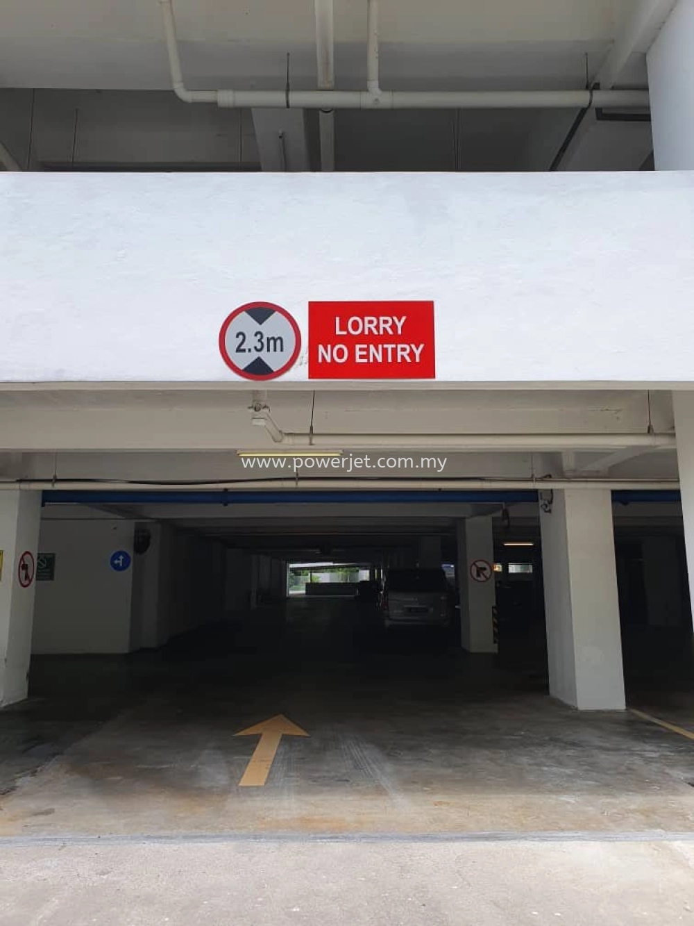 Signage for Parking Area