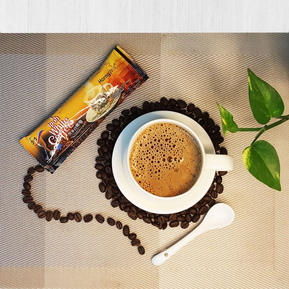 Instant Premix Charcoal Roasted Ipoh White Coffee