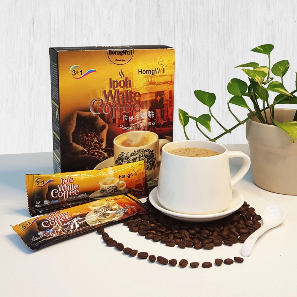 Instant Premix Charcoal Roasted Ipoh White Coffee