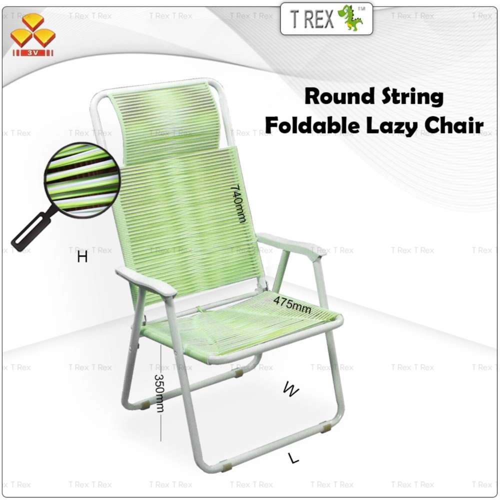 3V 25mm Foldable Travelling Chair