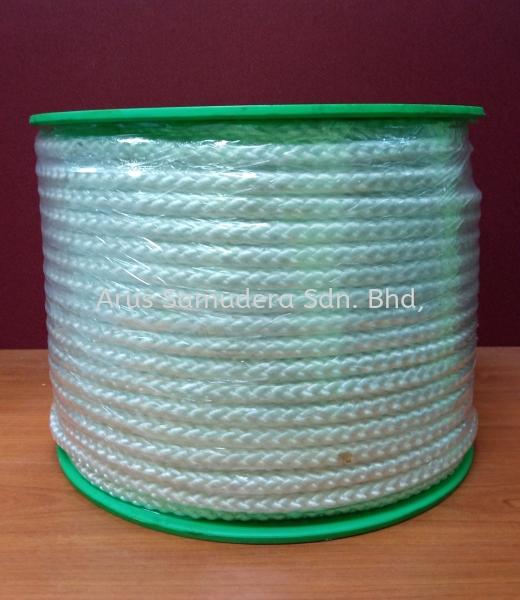 Polyester Rope White 16 Plait Braided 966 10 mm 100M Marine Hardware & Ropes Malaysia, Perak Supplier, Suppliers, Supply, Supplies | Arus Samudera Sdn Bhd