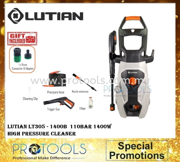 LUTIAN LT305-1800C-1 High Pressure Washer PRESSURE WASHER OUTDOOR EQUIPMENT Johor Bahru (JB), Malaysia, Senai Supplier, Suppliers, Supply, Supplies | Protools Hardware Sdn Bhd