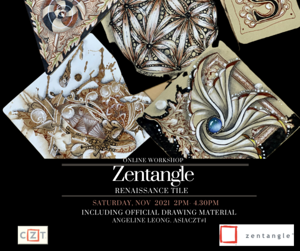 Zentangle Renaissance Tile