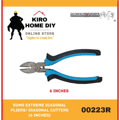 SUMO EXTREME Diagonal Pliers/ Diagonal Cutters (6 Inches) - 00223R