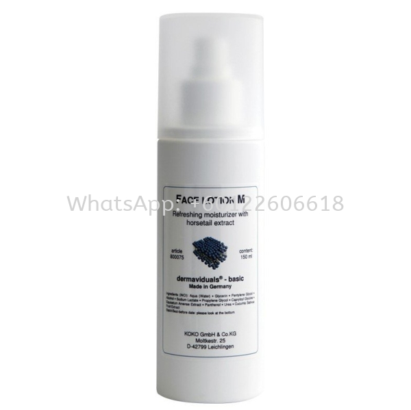 Face Lotion M Aging Skin Toning ˬ Petaling Jaya (PJ), Selangor, Malaysia. Suppliers, Supplies, Supplier, Wholesale | Dermaviduals Malaysia ~ Singapore