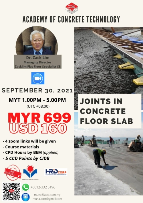 30 Sep | Joints In Concrete Floor Slab