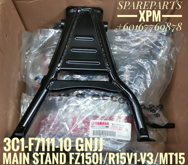 MAIN STAND FZ150, FZ150I, FZ150I NEW, MT15, R15, R15V2 3C1-F711110 JIEE YAMAHA PARTS YAMAHA 100% ORIGINAL PARTS PARTS CATALOG Johor Bahru JB Supply Suppliers | X Performance Motor