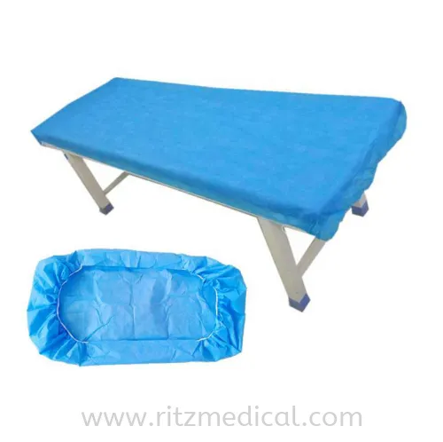 WS Hospital bed spread bed cover PP+PE 35 GSM