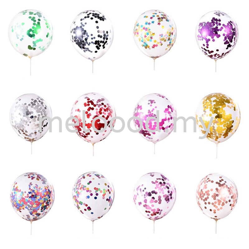 Transparent Confetti Balloons 12 Inch 3 4g Round Shape Transparent Latex Balloon Make In Malaysia Kuala Lumpur Kl Malaysia Selangor Kepong Petaling Jaya Pj Supplier Suppliers Supply Supplies Melody Party Supply Sdn