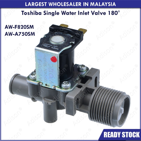 Code: 31306-T Single Water Valve for Toshiba 180* Water Valve / Inlet Valve Washing Machine Parts Melaka, Malaysia Supplier, Wholesaler, Supply, Supplies | Adison Component Sdn Bhd