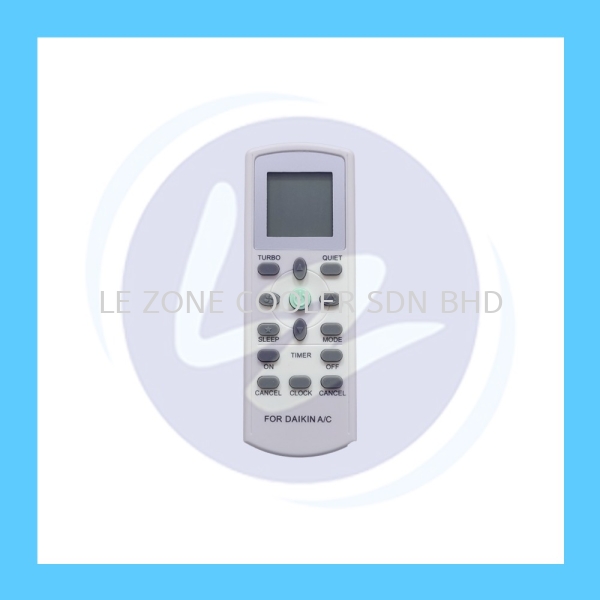 Aircond Remote Control Remote Control Kedah, Malaysia, Sungai Petani Supplier, Suppliers, Supply, Supplies | LE ZONE COOLER SDN BHD