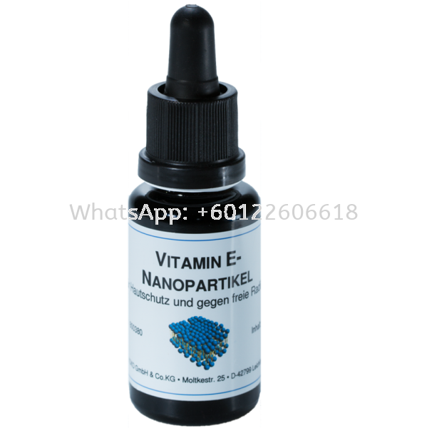 Vitamin E Nanoparticles Moisturising and Repairing  Stress Skin Solutions ѹ Petaling Jaya (PJ), Selangor, Malaysia. Suppliers, Supplies, Supplier, Wholesale | Dermaviduals Malaysia ~ Singapore