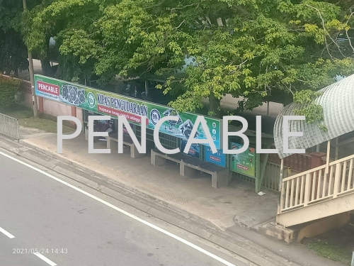 BUS STOP ADVERTISEMENT, IN FRONT MASJID JALAN BARU