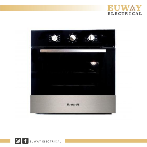 BRANDT 65L BUILT IN OVEN BOE5302X Oven Oven & Microwave Oven Perak, Malaysia, Ipoh Supplier, Suppliers, Supply, Supplies | EUWAY ELECTRICAL (M) SDN BHD