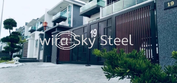 57 Premium Series Aluminium Trackless Folding Gate Selangor, Malaysia, Kuala Lumpur (KL), Semenyih Supplier, Suppliers, Supply, Supplies | Wira Sky Steel Sdn Bhd