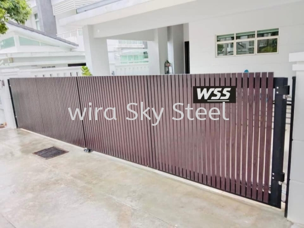 Mordern Gate Aluminium Gate Premium Series Selangor, Malaysia, Kuala Lumpur (KL), Semenyih Supplier, Suppliers, Supply, Supplies | Wira Sky Steel Sdn Bhd