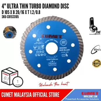 ULTRA THIN TURBO DIAMOND SAW BLADE