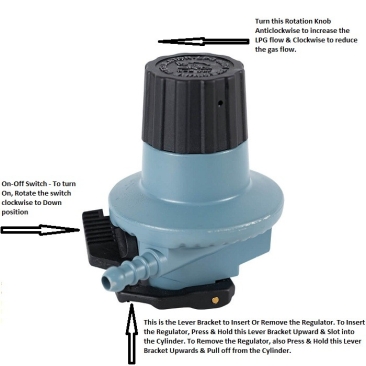 SRG High Pressure Regulator Type 555 (Made in Europe)