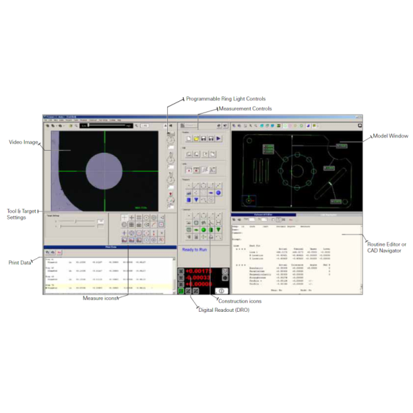 QVI MEASURE-X Video Measuring Scope RAM Optical Instrumentation Malaysia, Selangor, Kuala Lumpur (KL) Supplier, Distributor, Supply, Supplies | Anires Tech Sdn Bhd