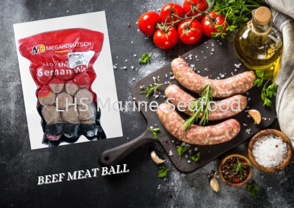 MEGAH DEUTSCH BEEF MEAT BALL MEGAH DEUTSCH Cold Cut Johor Bahru (JB), Malaysia, Skudai Supplier, Suppliers, Supply, Supplies | Lean Hup Shun Marine Seafood Sdn Bhd