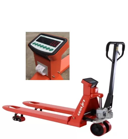 High Performance Weight Scale Pallet Truck 