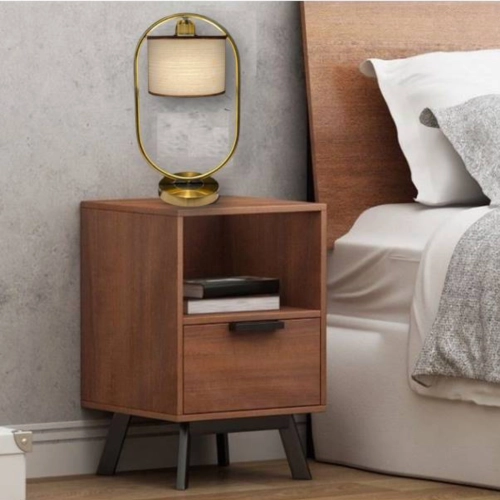 (READY STOCK) TABLE LAMP 075 NORDIC MODERN DESIGNER GOLD BROWN COVER