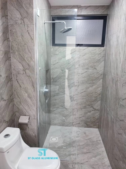 Fixed Glass Shower 